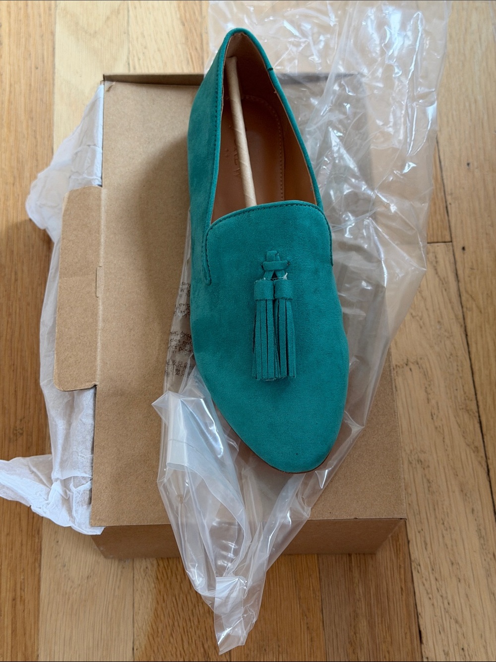 J.Crew tassel smoking loafer size 7.5 NIB